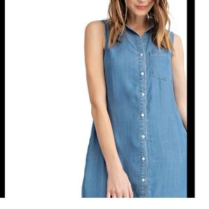 GAP Blue Denim Mini Dress
